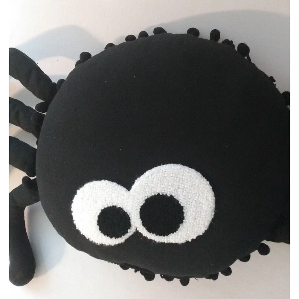 Spider Plushie - Spider Pillow, Halloween Decor Spooky Handmade